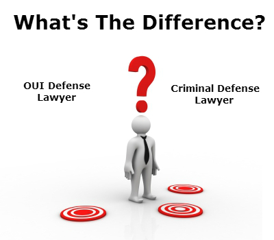 difference oui and criminal lawyer